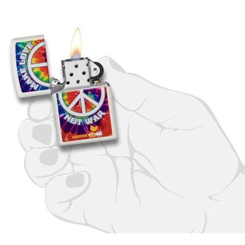 138 ZIPPO Зажигалка ZIPPO Woodstock® с покрытием White Matte фото 3