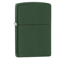 Зажигалка ZIPPO Classic с покрытием Green Matte