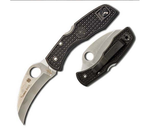 5891 Spyderco Tasman Salt™ 106PBK фото 5