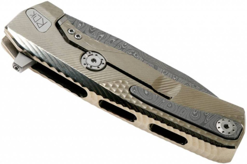 Складной нож Lion Steel ROK DD GL Damascus Gold фото 14 Складной нож Lion Steel ROK DD GL Damascus Gold фото 14