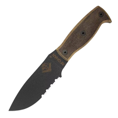 2011 Ontario Нож с фиксированным клинком Ontario "Afhgan - Black Micarta" 2011 Ontario Нож с фиксированным клинком Ontario "Afhgan - Black Micarta"